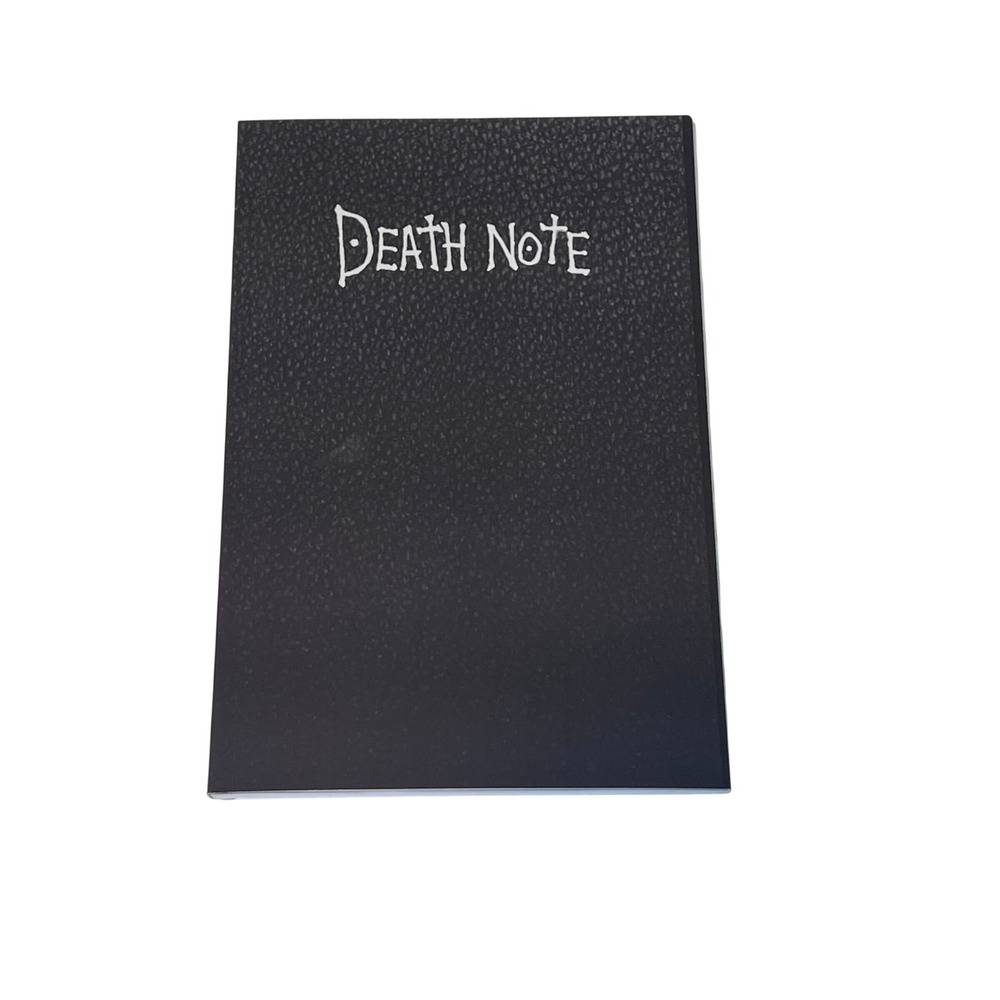 Death Note Notebook Journal Unisex Black Anime Cosplay Prop Replica Journal